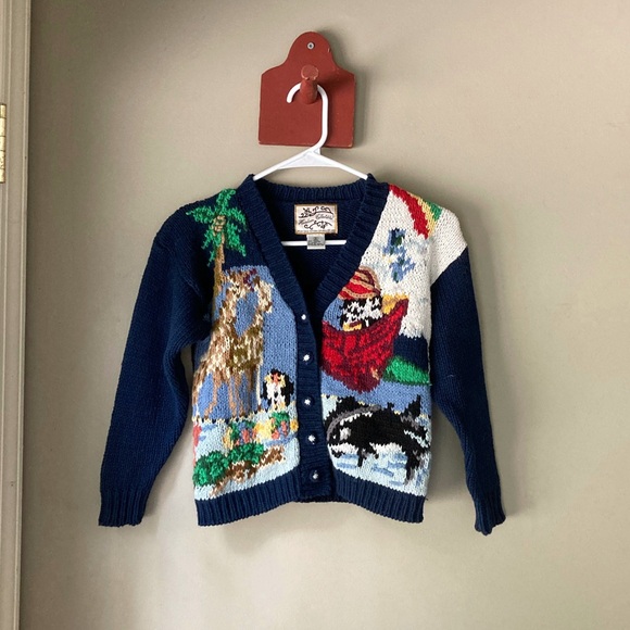 Vintage Heirloom Collectables Printed Sweater Girl’s XL - Picture 2 of 6